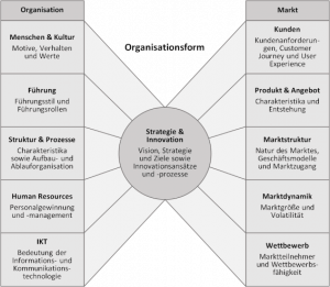 Kernstruktur einer Organisation und ihres Marktes